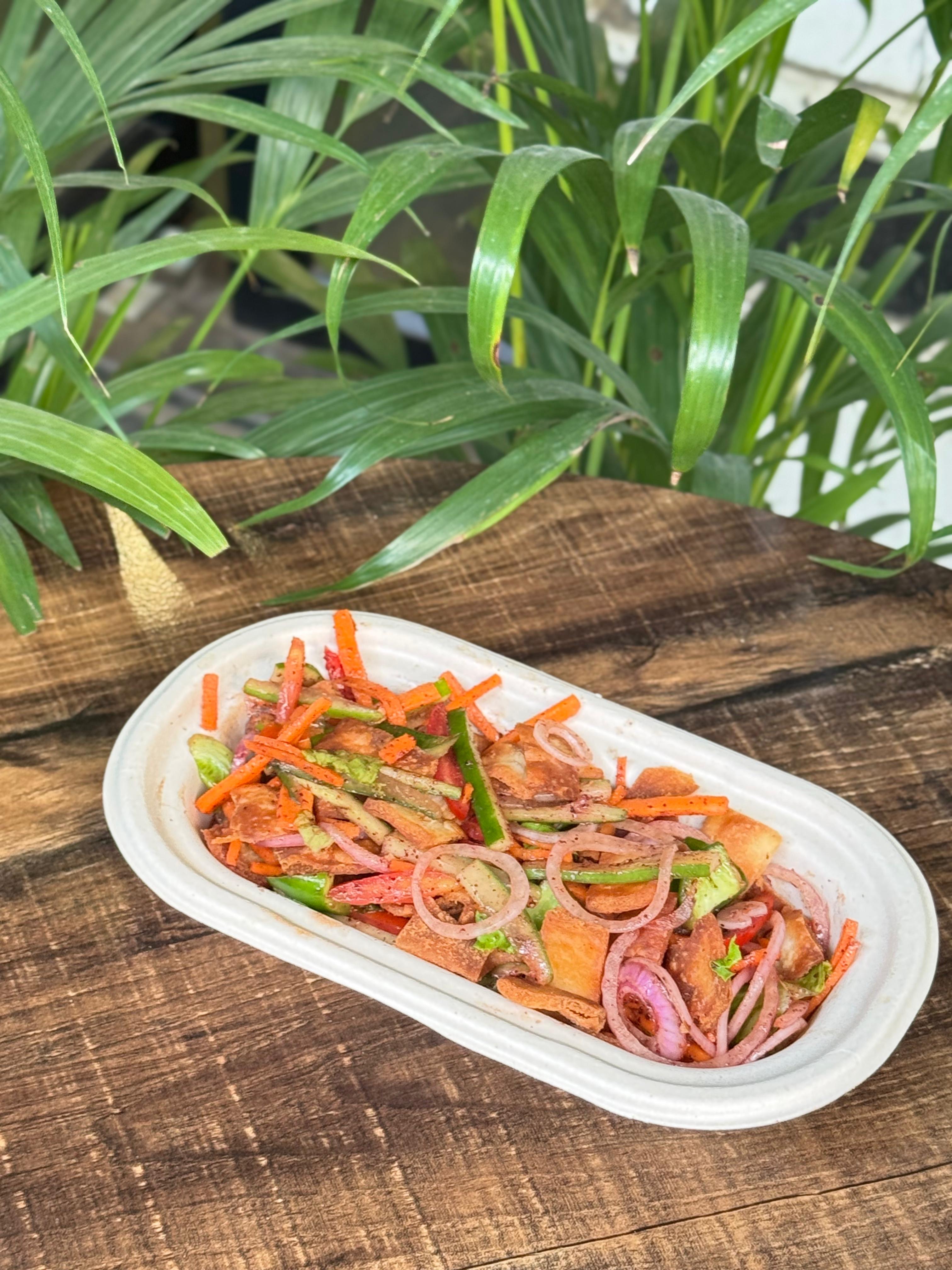 Fresh Salad at Falafel House Jaipur