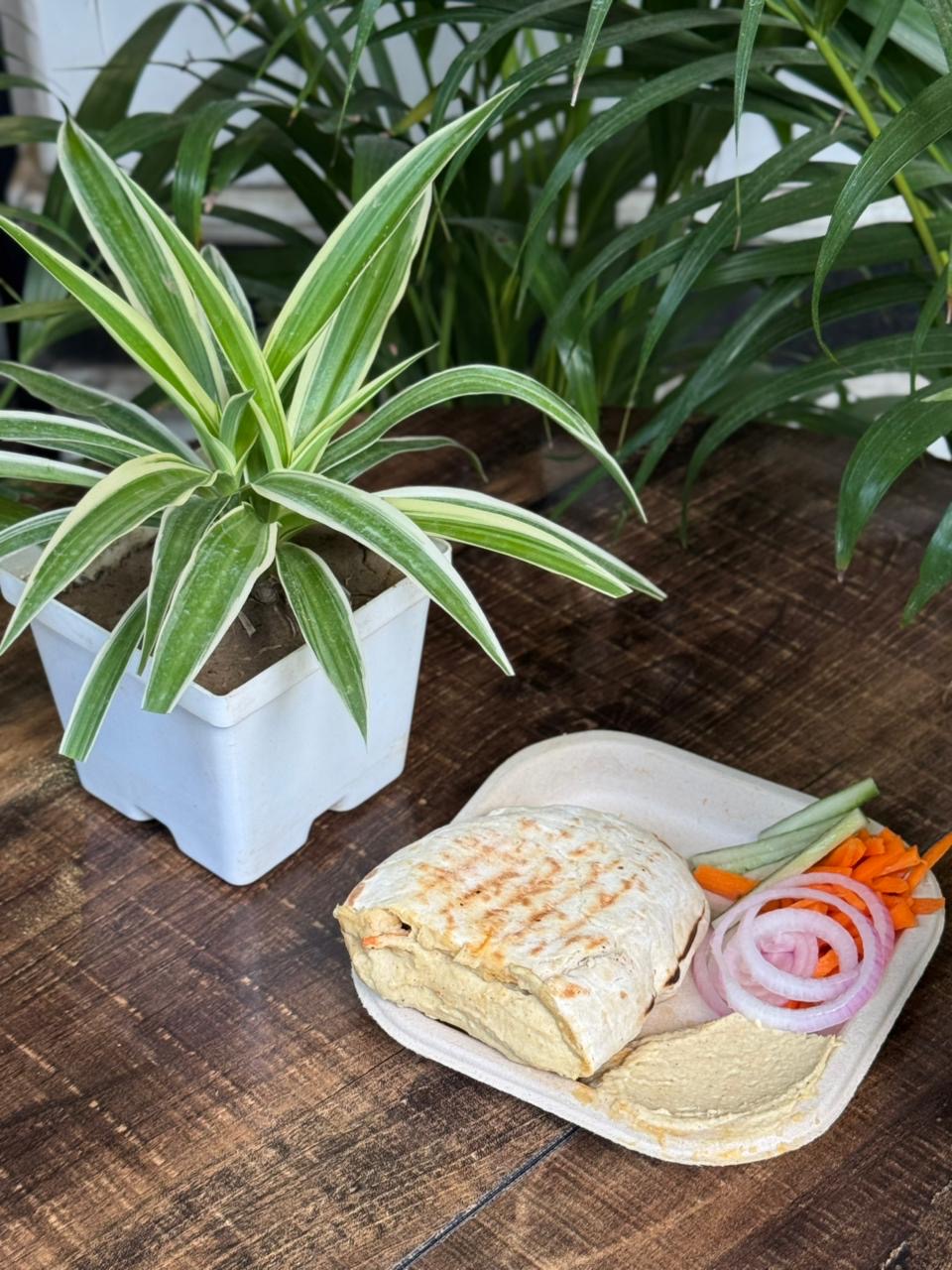 Grilled Falafel Wrap at Falafel House Jaipur