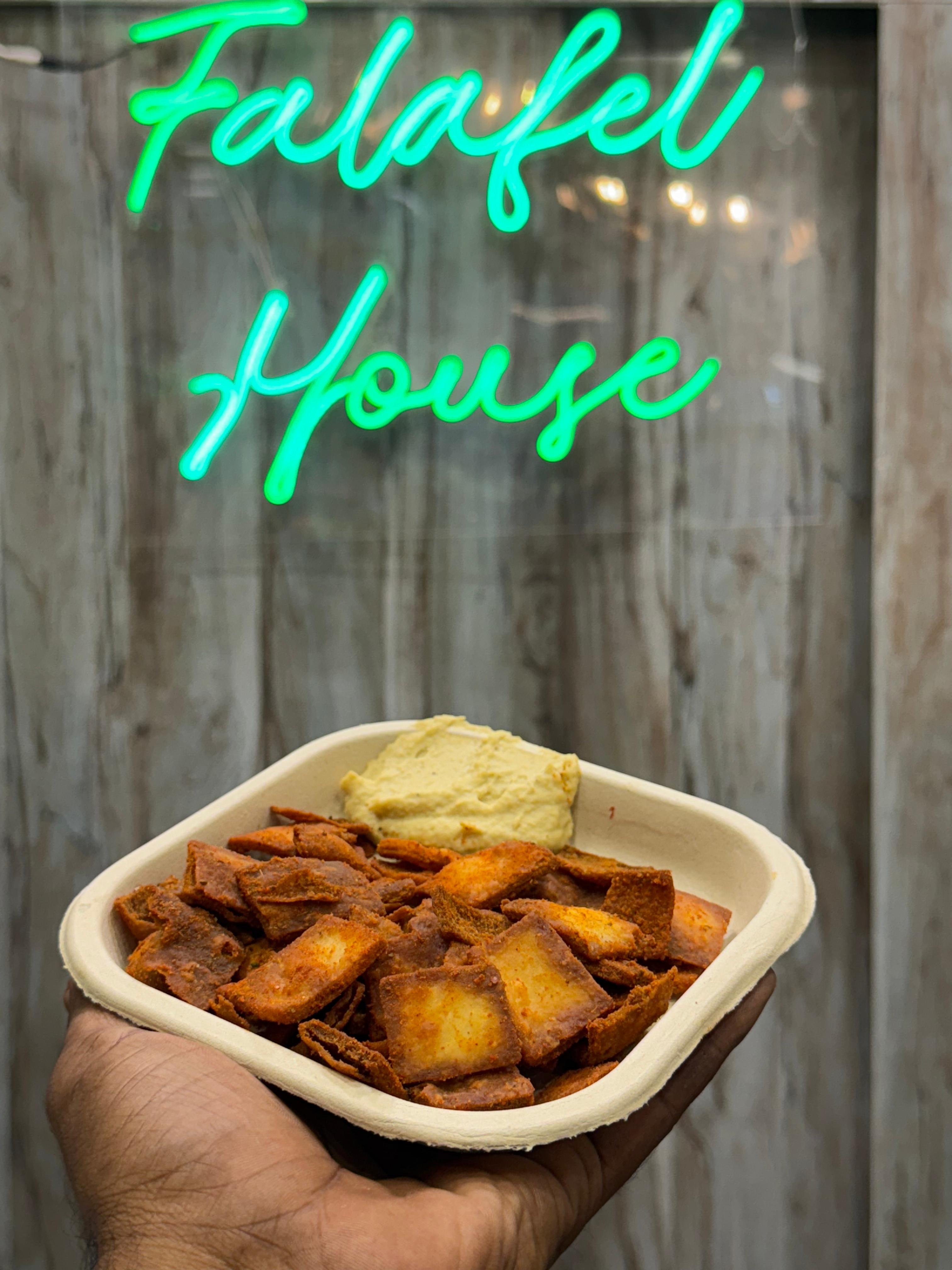 Potato Fries Bowl at Falafel House Jaipur