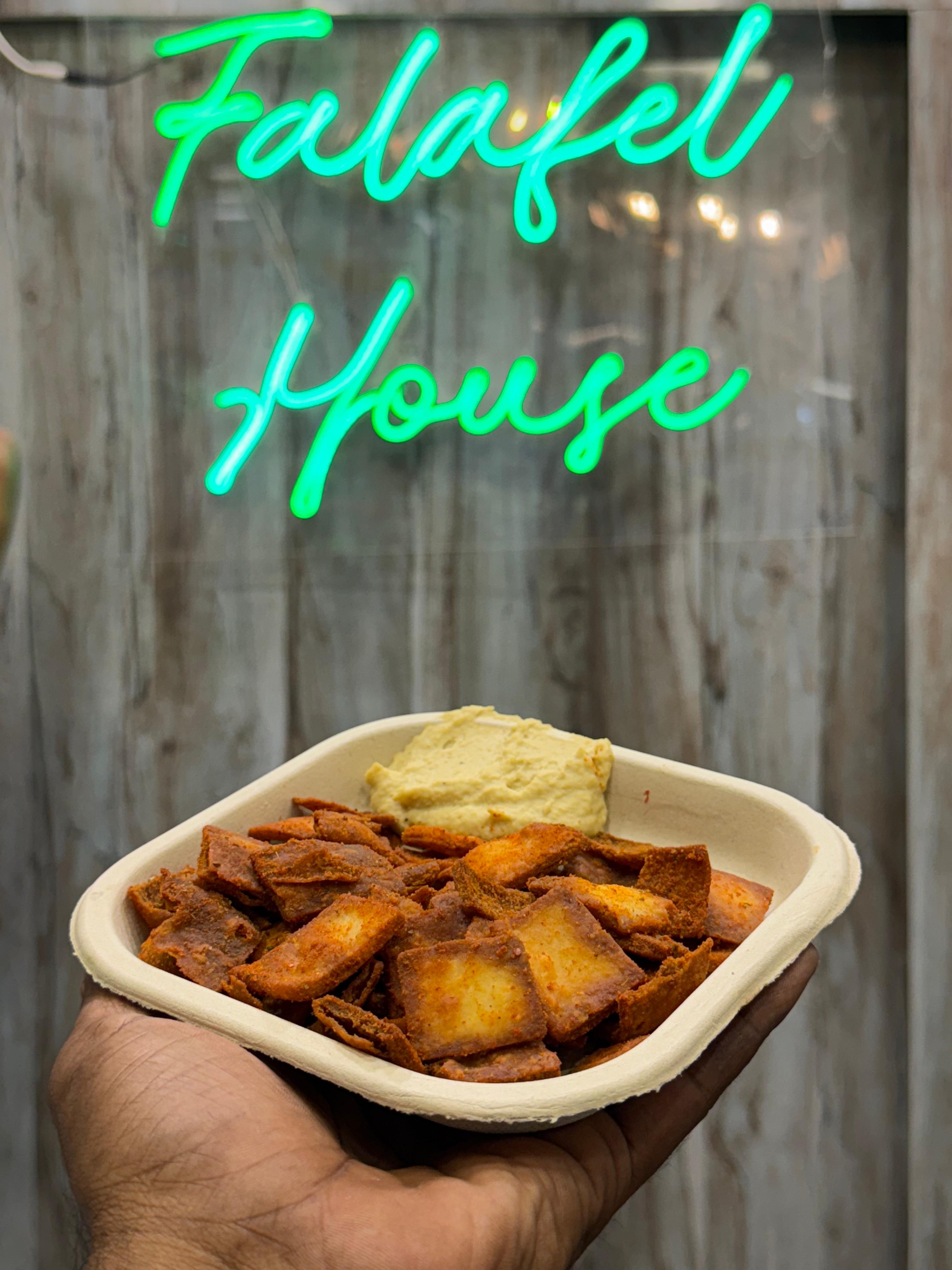 Spiced Fries at Falafel House Jaipur