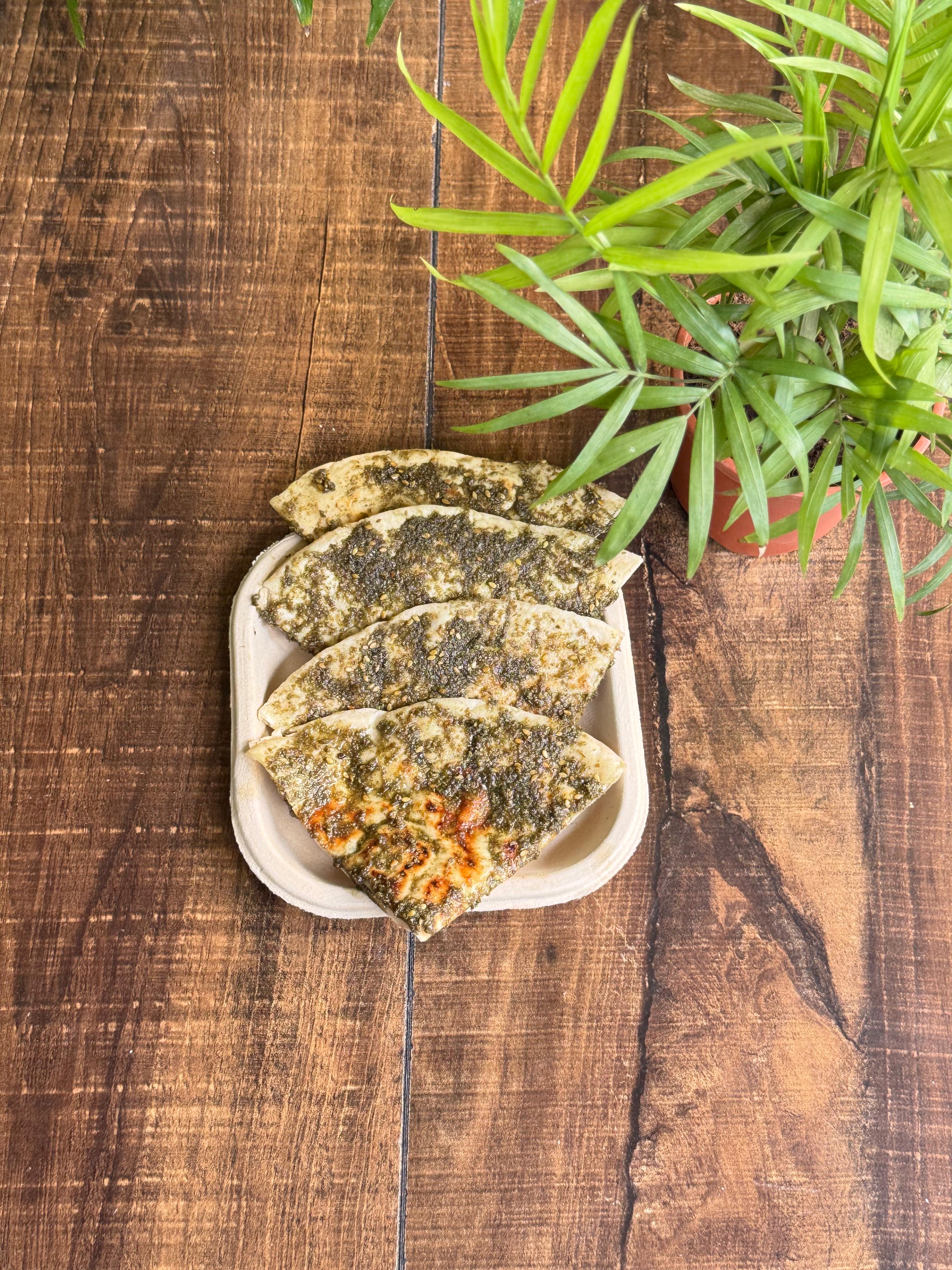 Zaatar Cheese Toast at Falafel House Jaipur
